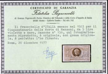 Filatelia - ITALIA REGNO - 1923 ... 
