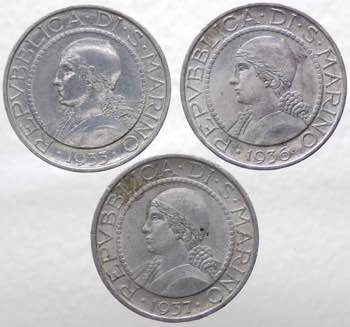 Monete straniere - San Marino - ... 