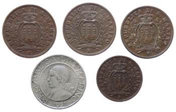 Monete straniere - San Marino - ... 
