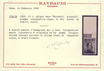 ITALIA REGNO - 1909 Vittorio em. ... 