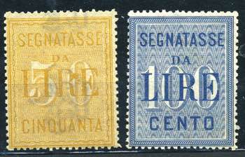 ITALIA REGNO - Segnatasse - 1903 ... 