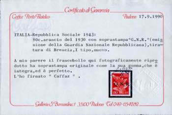 ITALIA R.S.I. - Posta Aerea - 1943 ... 