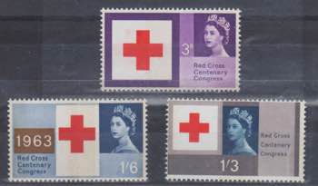 GRAN BRETAGNA - 1963 Croce rossa - ... 