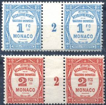 MONACO - Segnatasse - 1932 - Tipi ... 