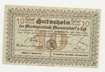 Austria - Notgeld (Banconota di ... 