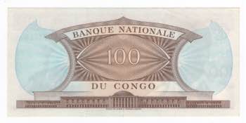 Congo - Banca Nazionale del Congo ... 