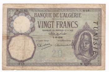 Tunisia - Banca dellAlgeria - 20 ... 
