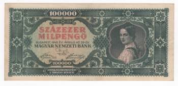 Ungheria - Post WWII - 100000 ... 