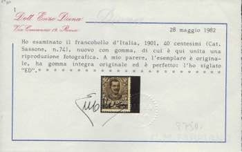 ITALIA REGNO - 1901 Floreale - ... 