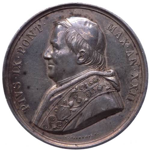 Medaglia - Pio IX (1846-1878) ... 