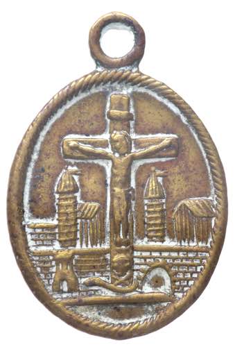 Medaglia votiva - Gesù Crocifisso ... 