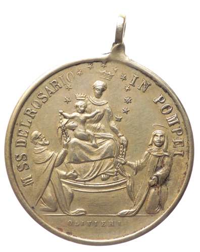 Medaglia votiva - alla Madonna del ... 