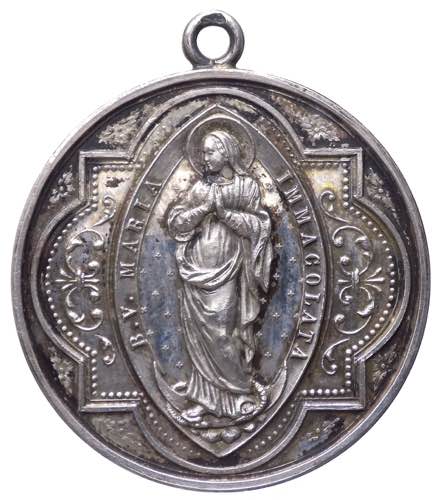 Medaglia votiva - al Sacro Cuore ... 