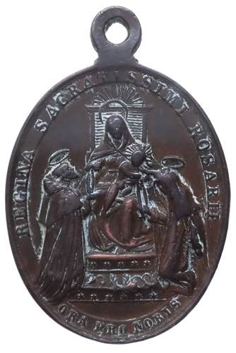Medaglia votiva - Per la Vergine ... 