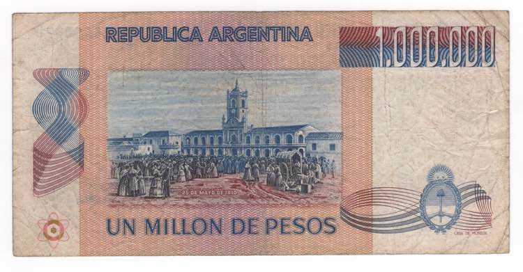 Argentina - 1000000000 Pesos 1981 ... 