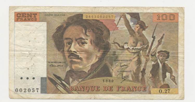 Francia - Banca della Francia 100 ... 