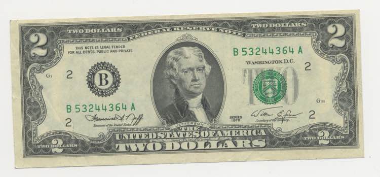 Stati Uniti dAmerica - 2 Dollari ... 