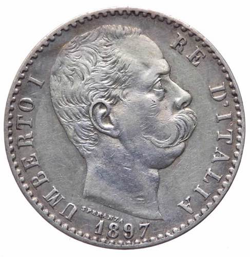 Umberto I (1878-1900) 2 lire 1897 ... 