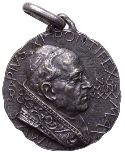 Pio XI, Ratti (1921-1939), ... 