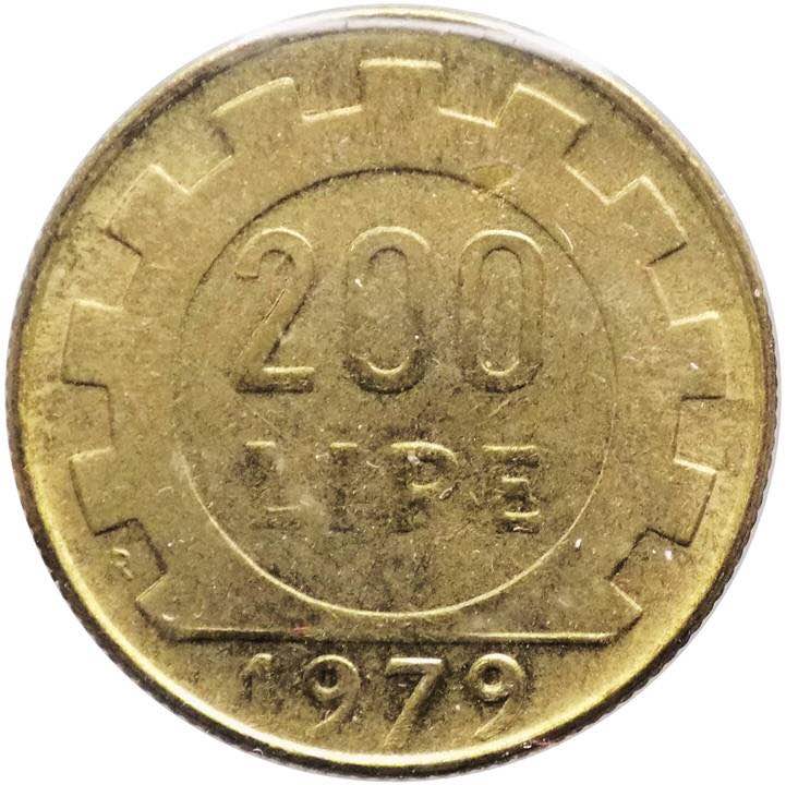 Monetazione in lire - 200 lire ... 