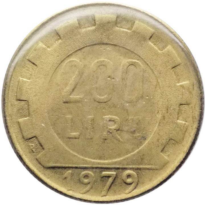 Monetazione in lire - 200 lire  ... 