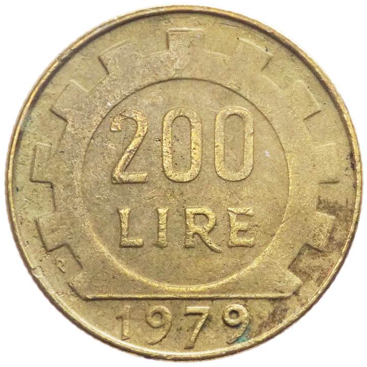 200 lire 1979 tipo Lavoro -  ... 