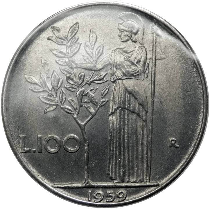 Monetazione in lire - 100 LIRE ... 