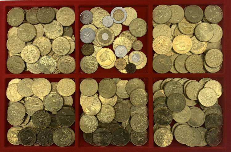 Polonia - lotto di 219 monete di ... 