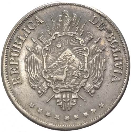 Bolivia (dal 1825) - 1 Boliviano ... 