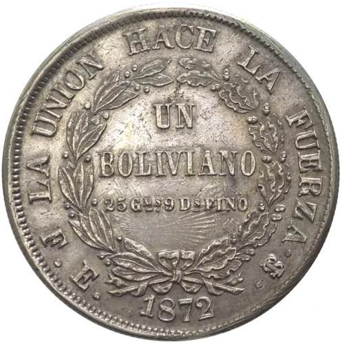 Bolivia (dal 1825) - 1 Boliviano ... 