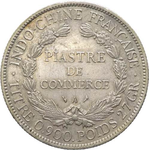 Indocina francese - 1 piastra 1906 ... 