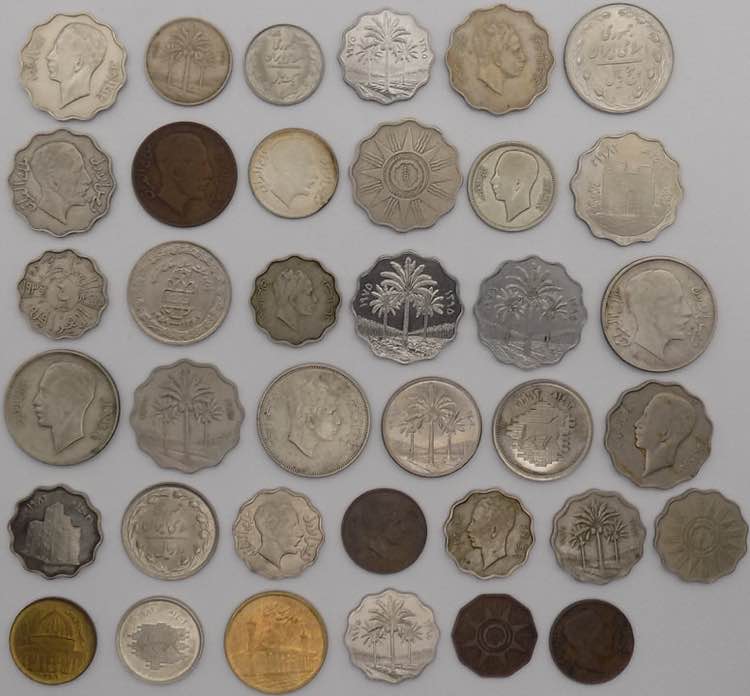 Iraq - lotto di 31 monete di ... 