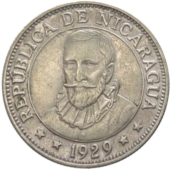 Nicaragua (dal 1821) - 50 Centavos ... 
