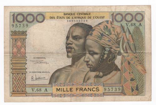 Africa Occidentale Francese - 1000 ... 
