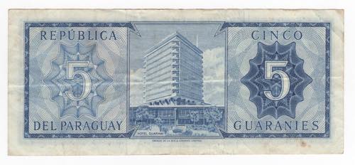 Paraguay - 5 Guaraníes - ... 
