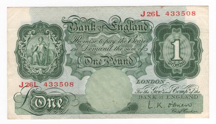 Gran Bretagna - 1 Pound 1948-1960 ... 