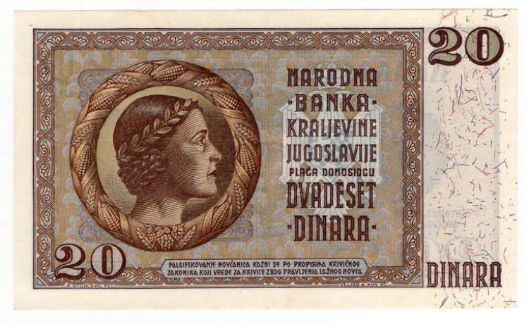 Jugoslavia - Banca Nazionale, ... 