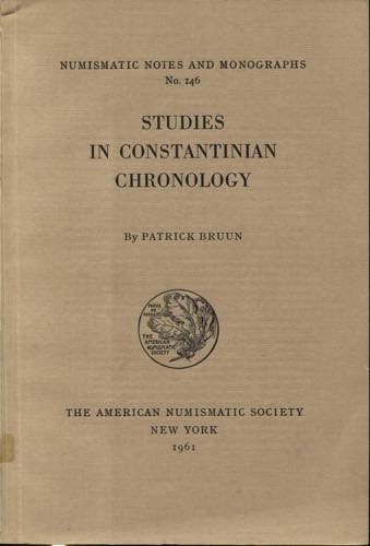 BRUUN P. - Studies in costantinian ... 