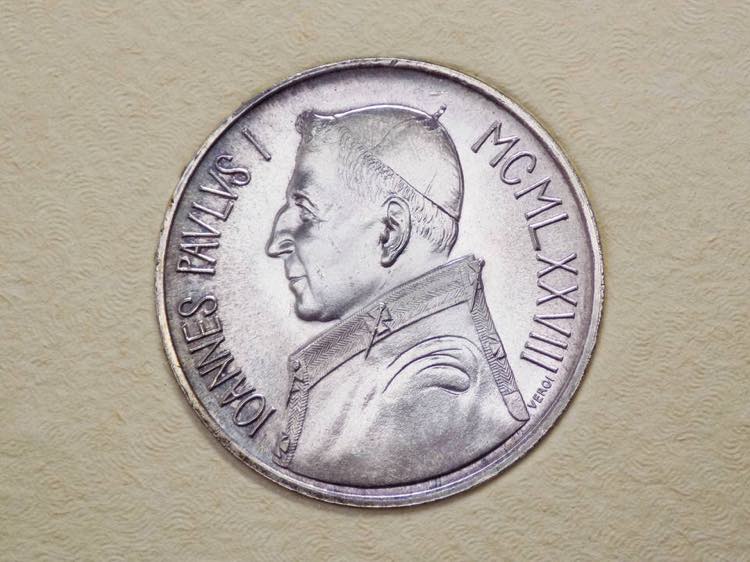 Giovanni Paolo I (1978), 1000 lire ... 