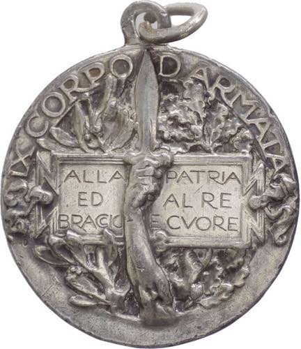 Italia - Medaglia IX Corpo ... 