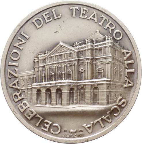 Italia - Medaglia emessa nel 1951 ... 