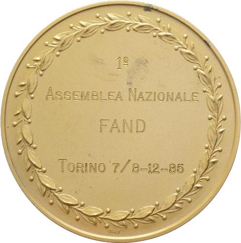 Italia - Medaglia per la 1° ... 