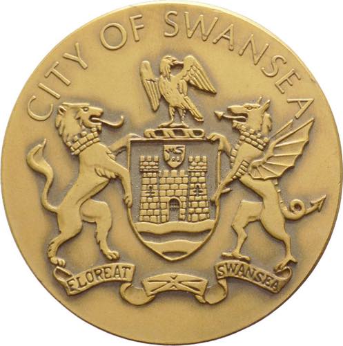 Medaglia City of Swansea - Ae - ... 