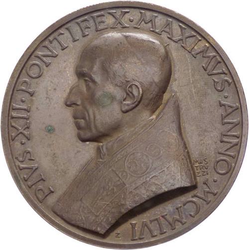 Medaglia Pio XII (Eugenio Maria ... 
