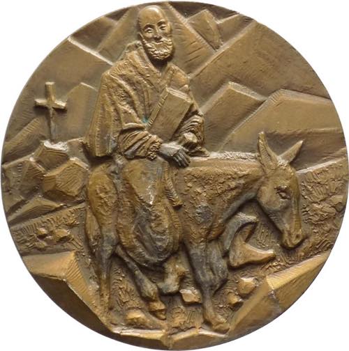 Francia - medaglia dedicata a San ... 