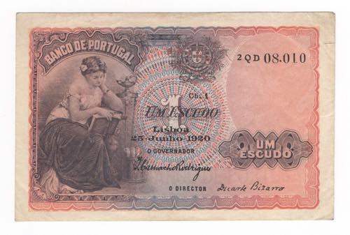 Banca del Portogallo - 1 Escudo ... 