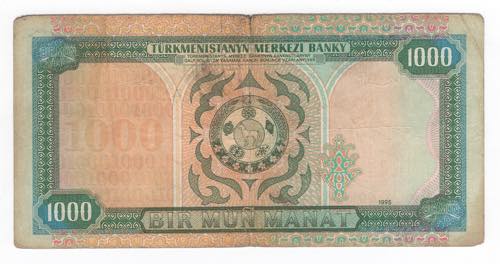 Turkmenistan - 1000 Manat ... 