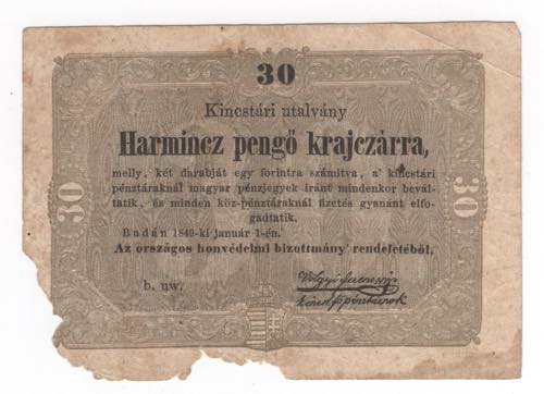 Ungheria - 30 Pengo Krajczar ... 