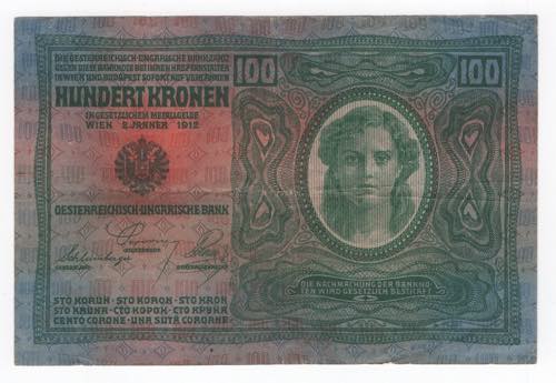 Ungheria - 100 Kronen 02.01.1912 - ... 