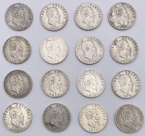 Regno dItalia - Lotto n.16 monete ... 